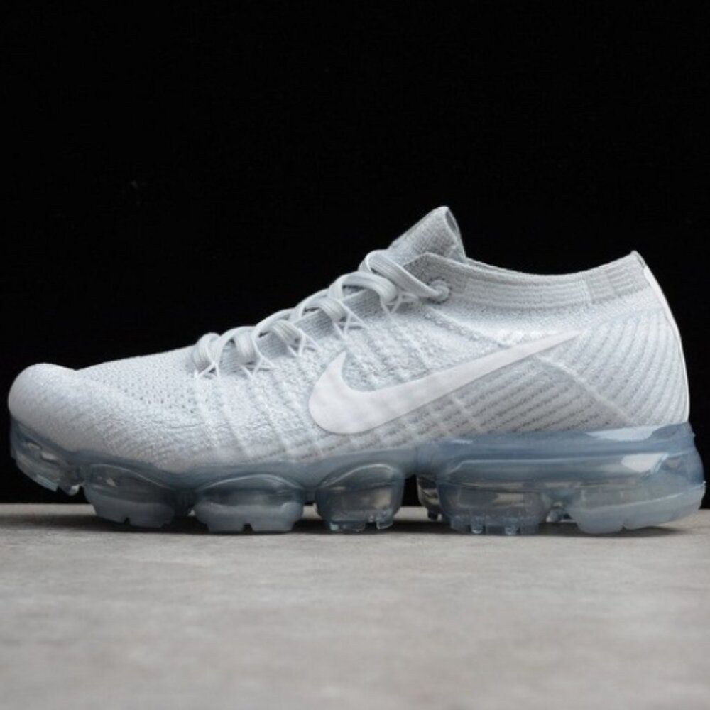 Nike Air Vapormax Flyknit 849557-004 Pure Platinum Wolf Grey OG 7.5